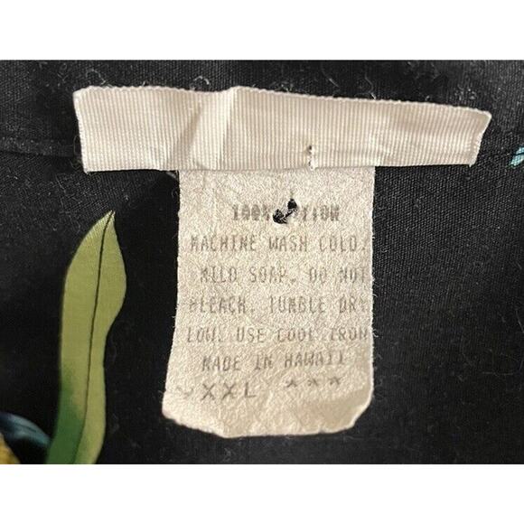 Made in Hawaii Size XXL Ocean Fish Print USA Hawaiian Button T-Shirt Colorful‎ - Picture 5 of 6